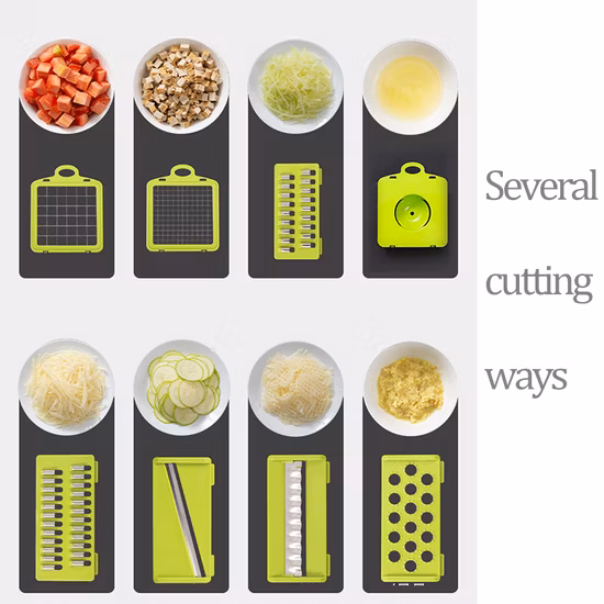 Grattugia Professionale Multifunzione, In Acciaio Inox, Ideale Per Parmigiano, Verdure Zenzero