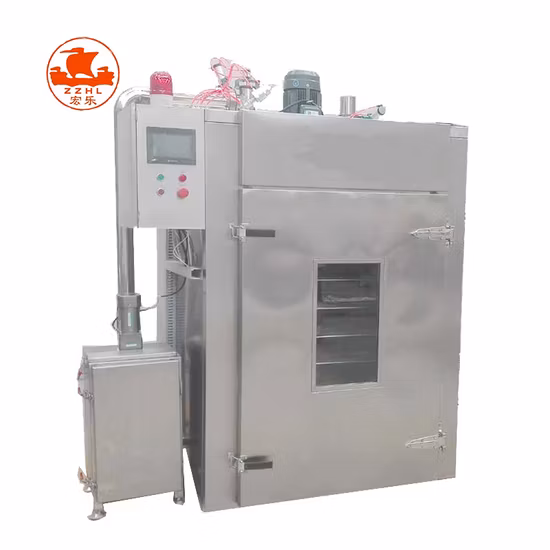 Macchina per affumicare il pesce del forno del fumo del fumatore elettronico dell'acciaio inossidabile della salsiccia della carne dell'alimento commerciale